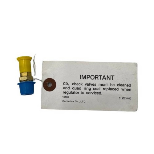 CHECK VALVE, 1/4"NPT, BRASS