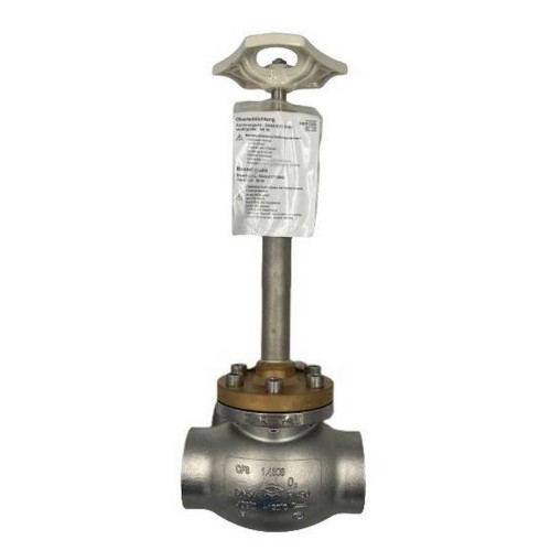 GLOBE VALVE (EXT STEM), DN50, 2" S/W, SS BODY